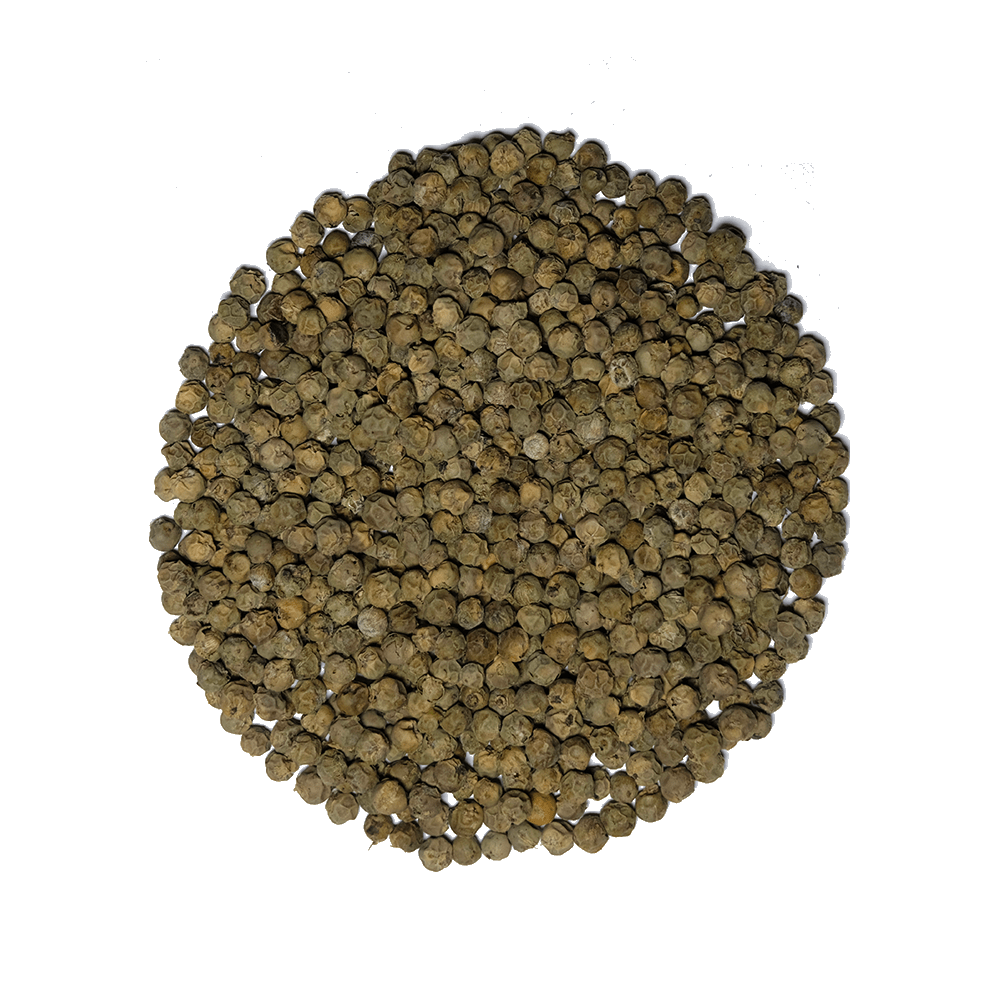 Dried green pepper from Kerala